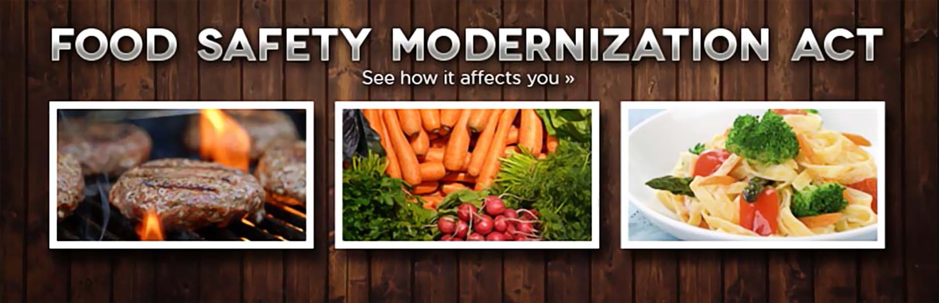 Food Safety Modernization Act: Click here to learn more.