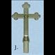 Church Cross Gold Metal