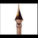 Fancy Spear Gold Metal