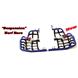Honda TRX700XX 2008-10,Houser Pro Bounce Nerf Bar.