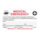 Medical Emergency Card