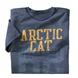 ARCTIC CAT MEN'S SLACKER BLUE T-SHIRT 25% OFF
