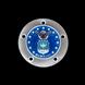 U.S. Air Force Chrome 5 Hole Points Cover-Color