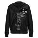 US ARMY "Skull & Beret" Zipper Hoodie