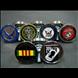 Personalized Custom Marker Plate Bolts