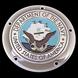 U.S. Navy "Dept. of Navy" Chrome Derby Cover