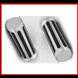 CHROME & RUBBER RAIL GRIPS