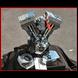 ULTIMA 127" EL BRUTO CHROME MOTOR ENGINE BLACK