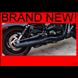 BLACK THUNDERHEADER 2 INTO 1 EXHAUST V-ROD