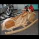 Wooden Motorcycle Rocking Horse