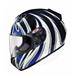 Joe Rocket Deviant Helmet (Black/Blue/White)