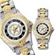 Silver & Gold Star Mens Watch