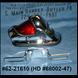 Beehive Taillight with License Bracket