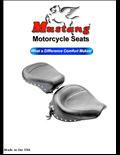 Mustang Motorcycle Seats
