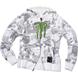 MONSTER HEADLINES WHITE HOODY