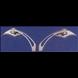 Double Point Maltese Mirror Set