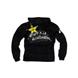 H&H RACING SCRIPT HOODED SWEATSHIRT BLACK