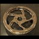 Chrome Matching Pulley for Victory Billet Wheels