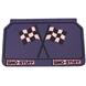 Purple Checker Mud Flap