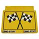 Yellow Checker Mud Flap