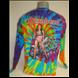 Tie-Dye Pinup w/Tattoo Bike Long Sleeve