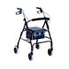 Merits 4-Wheeled, Loop Brake, 6" Rollator