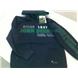 Navy John Deere Hoodie with Green Sleeve Print