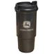 John Deere Travel Mug Black