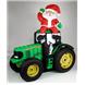 JD Inflatable 8' Lighted 7000 Tractor & Santa