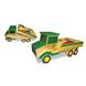 John Deere Wooden Truck with Blocks