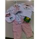 JOHN DEERE PINK 5PC BABY SET