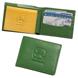 Green Bi Fold Wallet