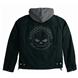 98415-08VM Canvas Willie G Skull Jacket 3 in 1