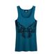 96135-10VW Rib Knit Tank with Wing Print
