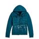 96129-10VW Hooded with Printed Phrases