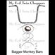 18" Ape Hanger / Monkey Bar Kit
