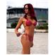 Red paisley "Bikini in a Bag"