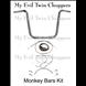 16" Ape Hanger / Monkey Bar Kits