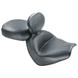 Wide Touring Two-Piece Seat w/Driver Backrest