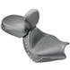Studded Sport Touring Seat w/Driver Backrest