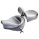Two-Piece Wide Studded Seat w/Driver Backrest