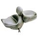 Two-Piece Wide Studded Seat w/Driver Backrest