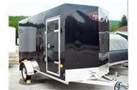 EZ 6x12 DL Enclosed Utility Trailer - IN STOCK NOW!