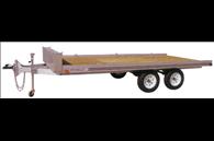 3 PLACE ALUMINUM ATV TRAILER