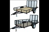 2,995lb Single Axle Utility Trailer