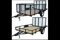 2,995lb Single Axle Landscape Trailer