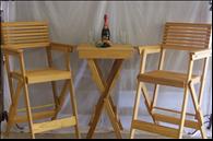Tall Table & Chairs