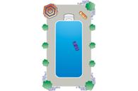 2 Radius Rectangle