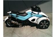 2008 Custom Two Tone Blue and Pearl Spyder