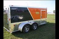 2010 7x14 V-nose Low Hauler